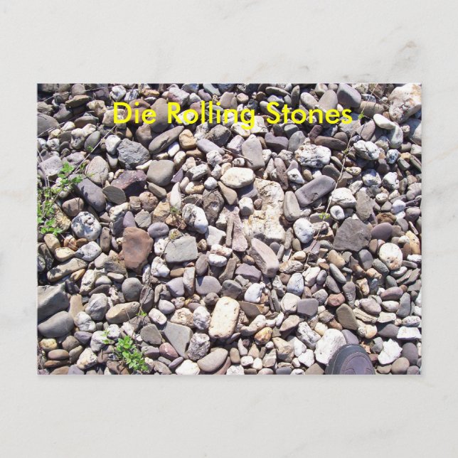 Die Rolling Stones Postcard (Front)