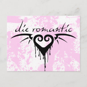 die romantic postcard