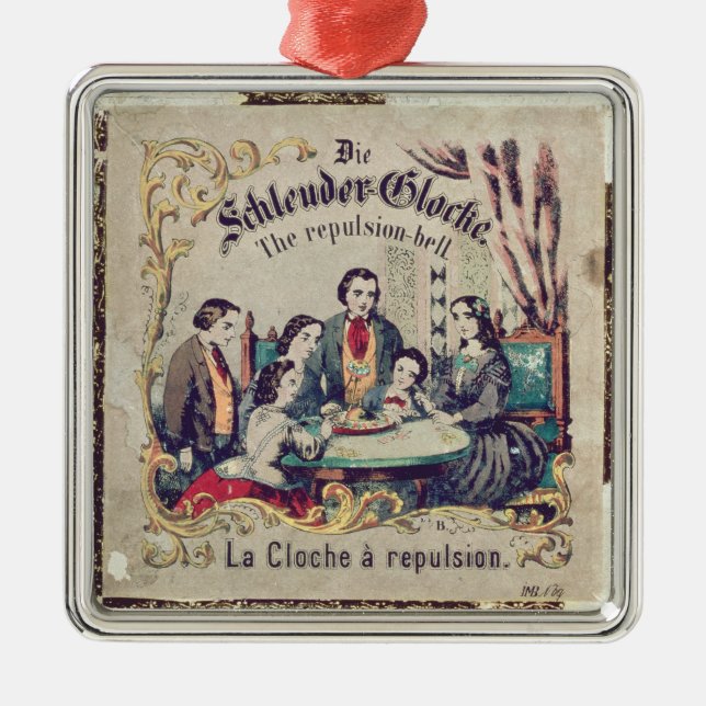 Die Schleuder Glocke - The repulsion bell Metal Tree Decoration (Front)