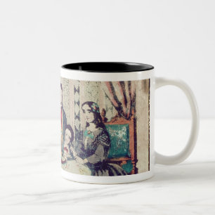 Die Schleuder Glocke - The repulsion bell Two-Tone Coffee Mug