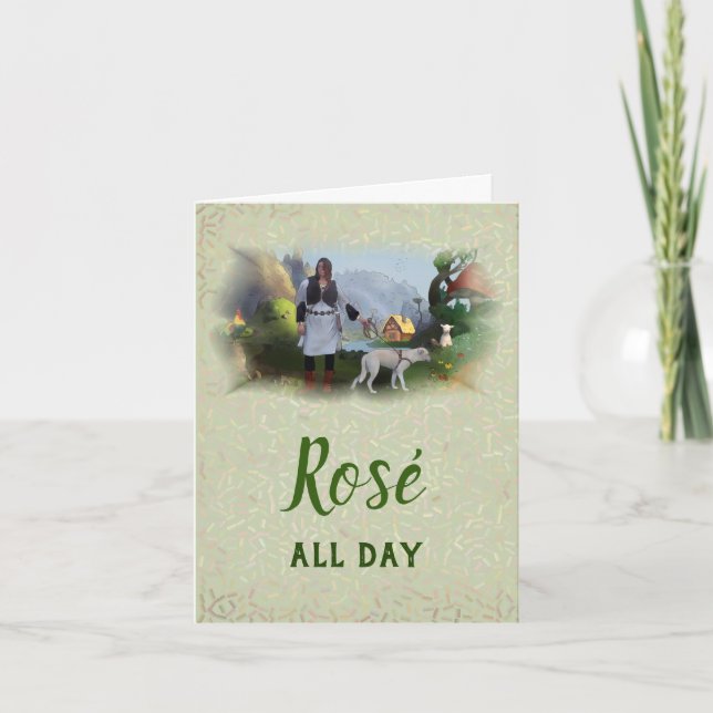 Die Wikingerin Holiday Card (Front)