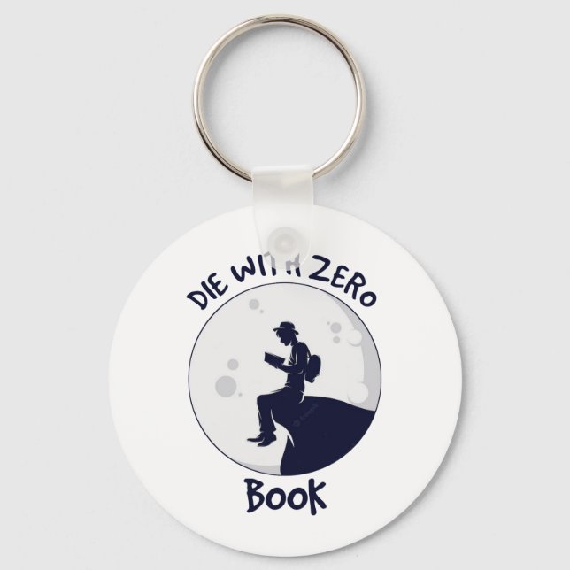 Die With Zero Book Key Ring (Front)