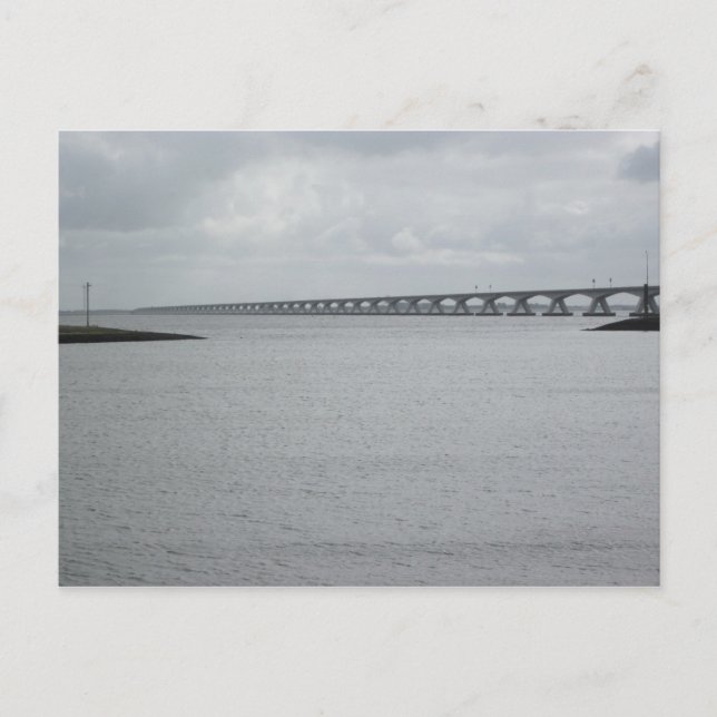 Die Zeeland Brücke Postcard (Front)
