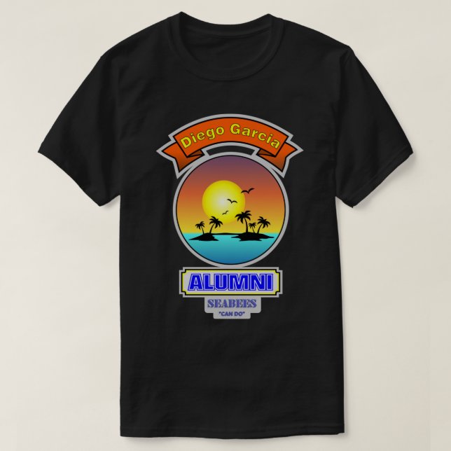 Diego Garcia Alumni   T-Shirt (Design Front)