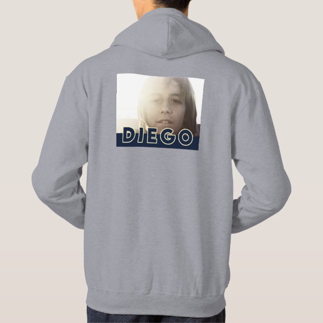DIEGO in SF. men's Hoodie (Back)