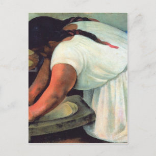 Diego Rivera - La Molendera, 1923 Postcard
