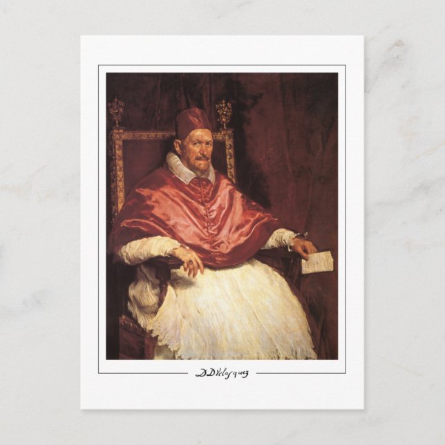 Diego Velázquez #95 - Fine Art Postcard (Front)