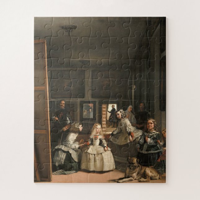 Diego Velazquez - Las Meninas Jigsaw Puzzle (Vertical)