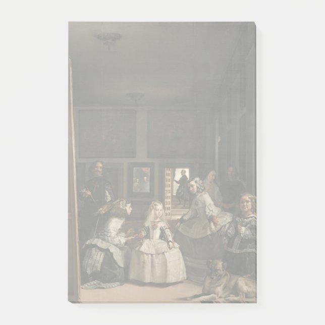 Diego Velazquez Las Meninas Post-it Notes (Front)