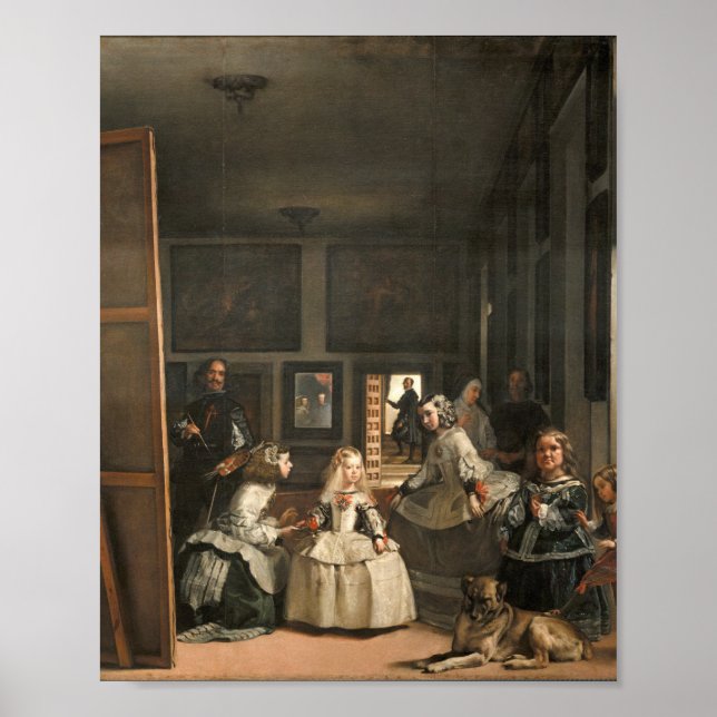 Diego Velazquez - Las Meninas Poster (Front)