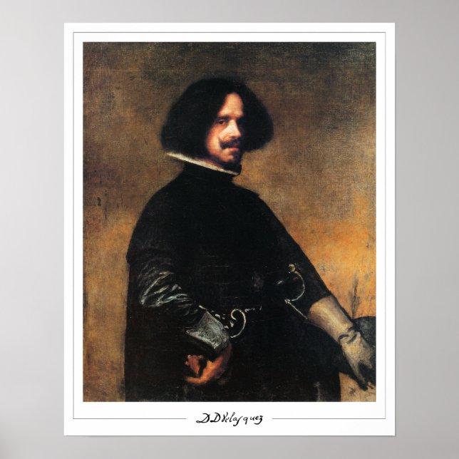 Diego Velázquez Zedign Art Poster #22 (Front)