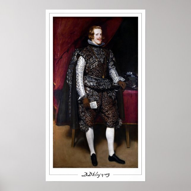 Diego Velázquez Zedign Art Poster #75 (Front)