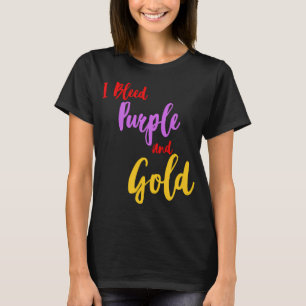 Diehard Purple & Gold T-Shirt