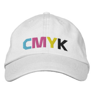 Dieline CMYK Signature Dad Cap