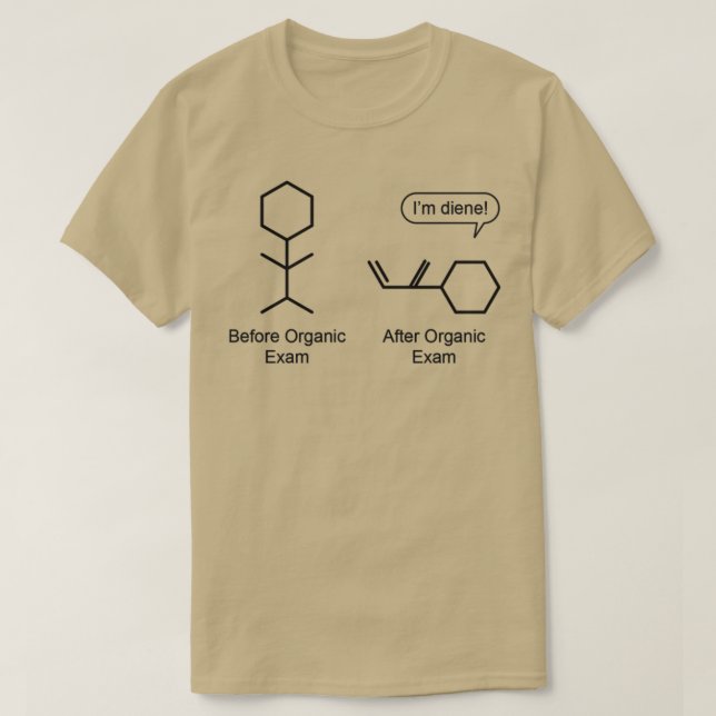 Diene Chemistry for students and geeks 2 T-Shirt (Design Front)