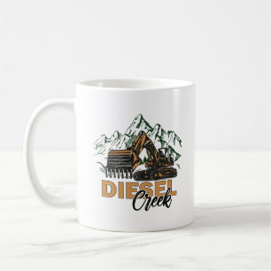 Diesel creek in montain coffee mug