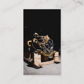 Diesel Engine Mechanic Business Card