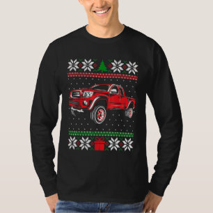 Diesel Engine Truck Ugly Christmas Turbo Diesel Ro T-Shirt