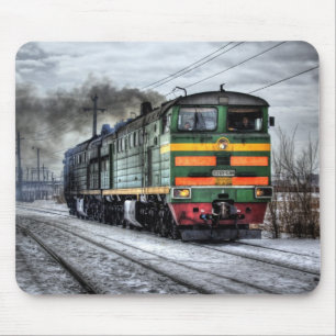 Diesel Locomotive Gifts for Train Lovers Mouse Mat