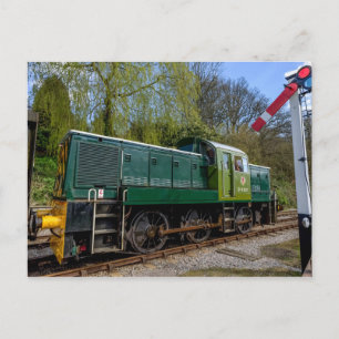 Diesel Locomotive Postcard
