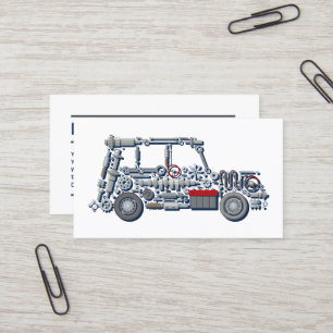 Diesel Mechanic Business Card