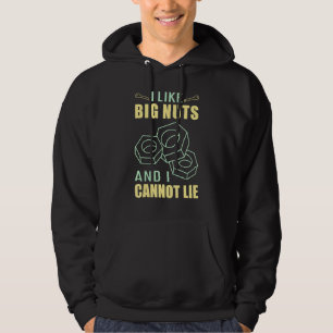 Diesel Mechanic Car Fixing I Like Big Nuts Auto Re Hoodie