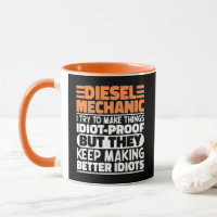 Diesel Mechanic I Try To Make Things Funny Sayings
