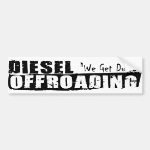 Diesel Offroading Bumper Sticker