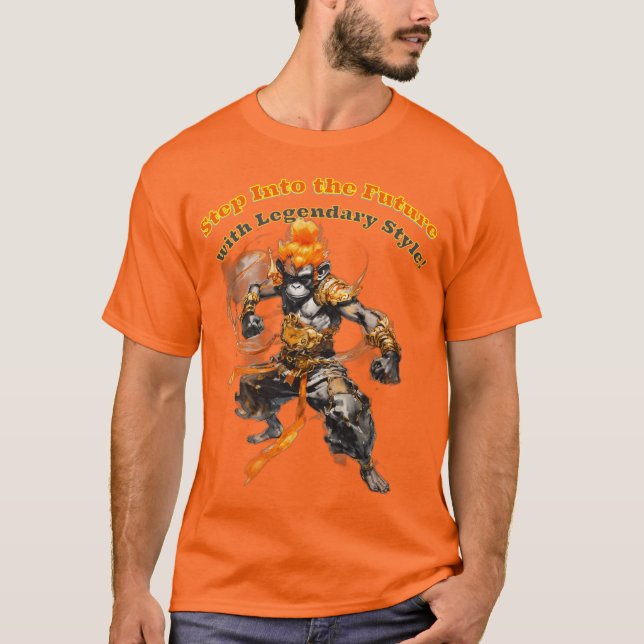 Diesel-Punk Monkey King T-Shirt (Front)