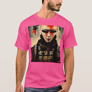 Diesel Punk Samurai Warrior Edo Period Art T-Shirt