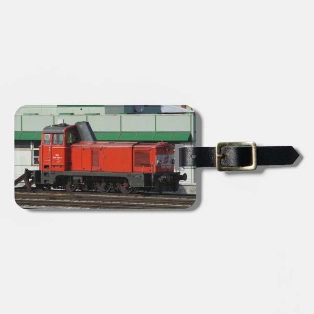 Diesel Shunter 2067 097-2 Luggage Tag (Front Horizontal)