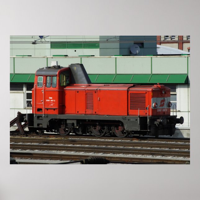 Diesel Shunter 2067 097-2 Poster (Front)