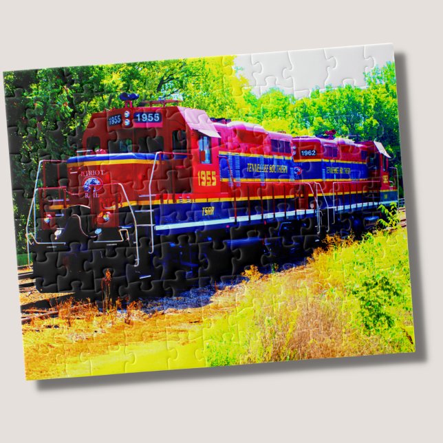  Diesel Train Engine Locomotive Railroad Railway Jigsaw Puzzle (Creator Uploaded)