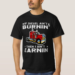 Diesel Trucker Big Rig Semi-Trailer Truck Driver T-Shirt