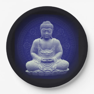 Diet Blessing Buddha Medicine Food Paper Plate