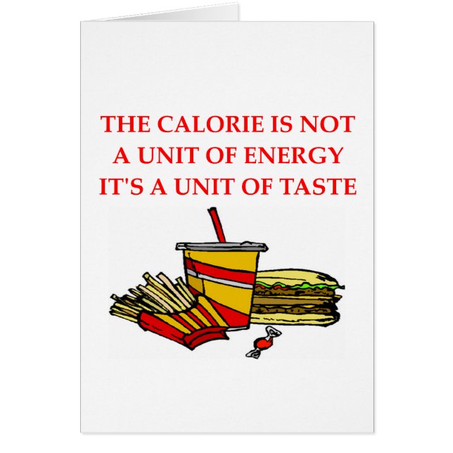 diet calorie joke (Front)