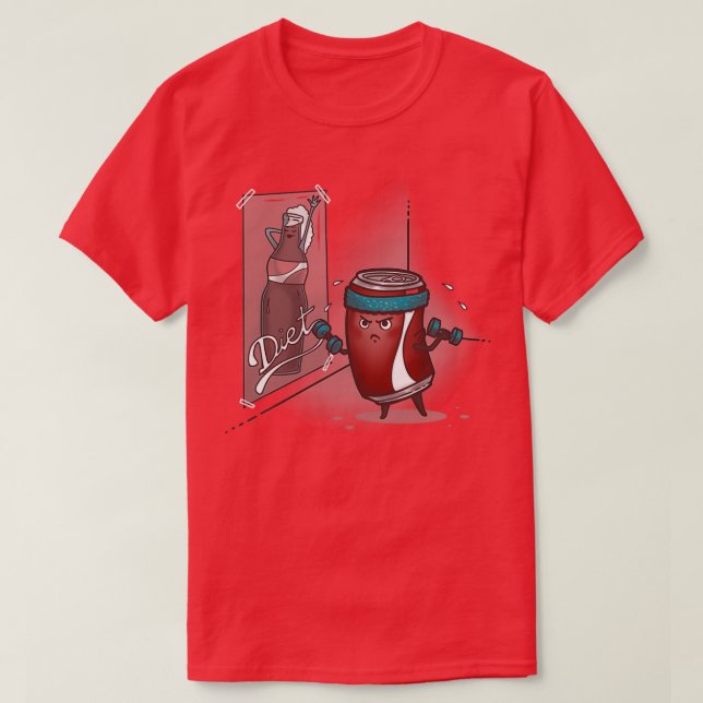 Diet Cola  T-Shirt (Design Front)