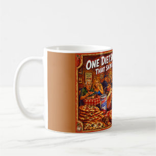 “Diet Delusions” – A Portrait of Self Deception Coffee Mug