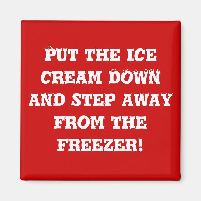 Diet helper #2 magnet (Front)