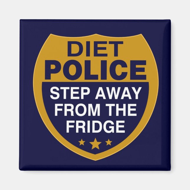 Diet Police - magnet (Front)