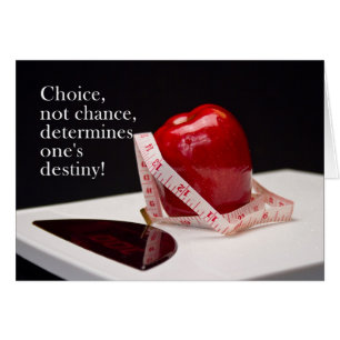 Diet Success - Not Chance - Choice