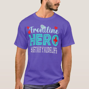Dietary Aide Frontline Hero  Workers Women  T-Shirt