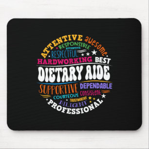Dietary Aide Life Appreciation Healthcare Workers Mouse Mat