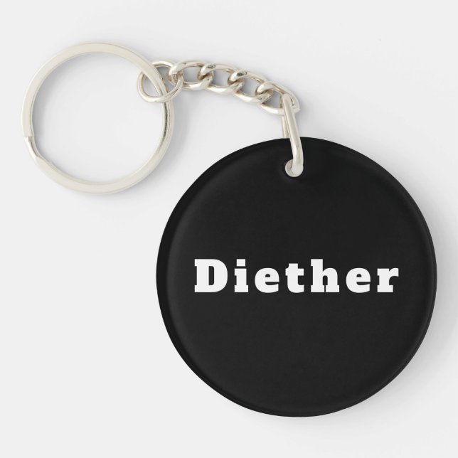 diether key ring (Front)