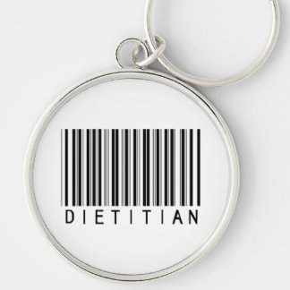 Dietician Bar Code Key Ring