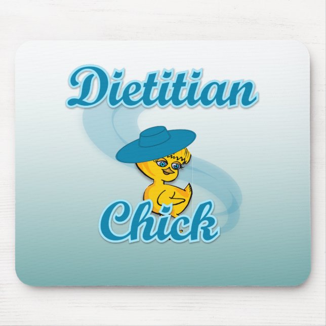 Dietician Chick #3 Mouse Mat (Front)