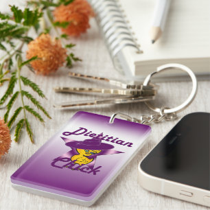Dietician Chick #9 Key Ring