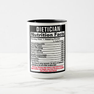 Dietician Funny Gift Mug