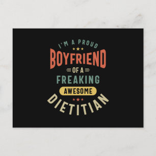 Dietician Job Title Gift Postcard