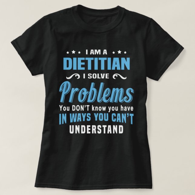 Dietician T-Shirt (Design Front)
